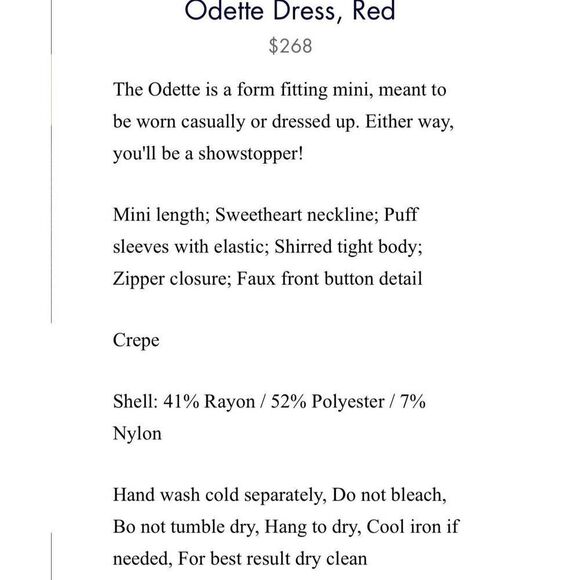 Walter Baker Odette Ruched Crepe Off Shoulder Mini Dress Designer Red NWT US 4 - Picture 12 of 13